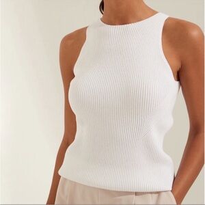Banana Republic Standard Ribbed Sweater Tank Top